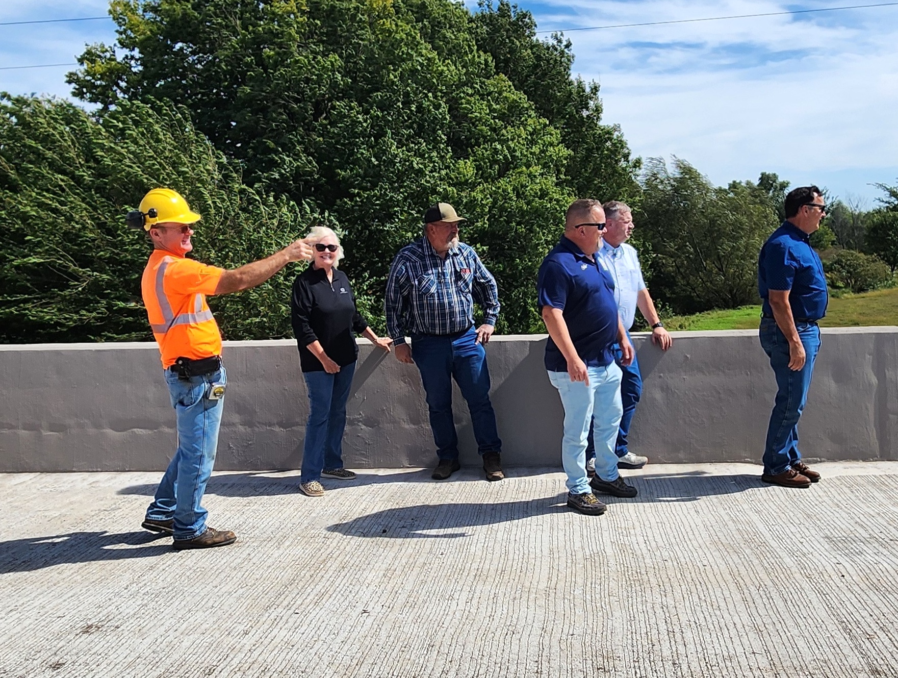 Tour provides insight into county roads and bridges